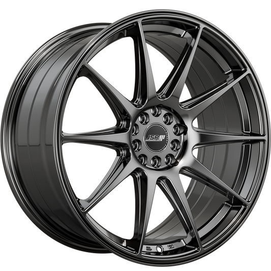 JSR ST26 SHADOW CHROME 17X7 5X114.3 WHEEL